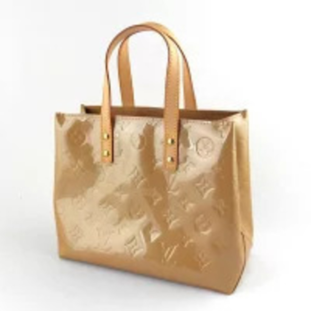 Louis Vuitton Monogram Handbag Vernis Noisette Lead